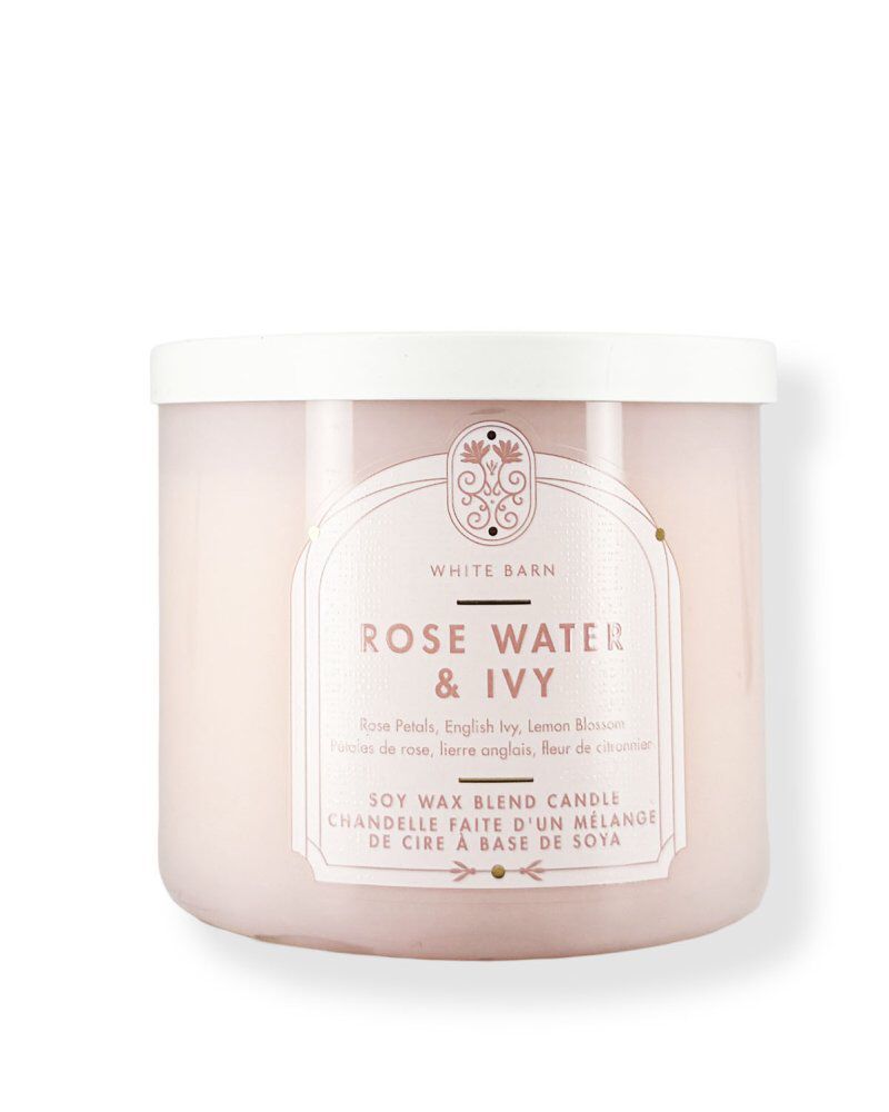 BATH AND BODY WORKS Rose Water & ivy شموع معطرة